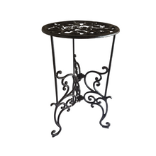 Load image into Gallery viewer, The Leaferie Cast Iron Single plant stand. 
