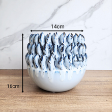 Load image into Gallery viewer, The Leaferie FJORD handmade ceramic pot
