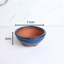 Load image into Gallery viewer, The Leaferie Bonsai pot (Series 57) 3 colours ceramic pot. 
