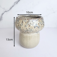 Load image into Gallery viewer, The Leaferie Miso mushroom pot. ceramic material
