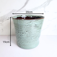 Load image into Gallery viewer, The Leaferie Hove ceramic flowerpot
