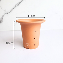 Load image into Gallery viewer, Luiz Hollow Terracotta Flowerpot with holes (Suitable for Orchid)
