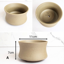 Load image into Gallery viewer, The Leaferie Yale flowerpots. 6 designs ceramic grey pots
