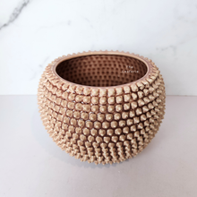 Load image into Gallery viewer, The Leaferie Shiloh Pink pokey ceramic pot
