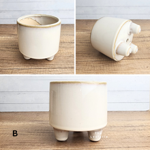 Load image into Gallery viewer, The Leaferie Mini Pots Series 8 . 9 designs ceramic pot.  Design B
