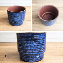 Load image into Gallery viewer, The Leaferie Mini pots Series 9. 9 designs ceramic pot. Pot B

