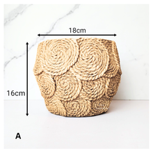 Load image into Gallery viewer, Parker Cement Flowerpot (2 sizes)
