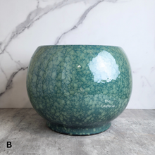 Load image into Gallery viewer, The Leaferie Aurora big Flowerpot. Ceramic material
