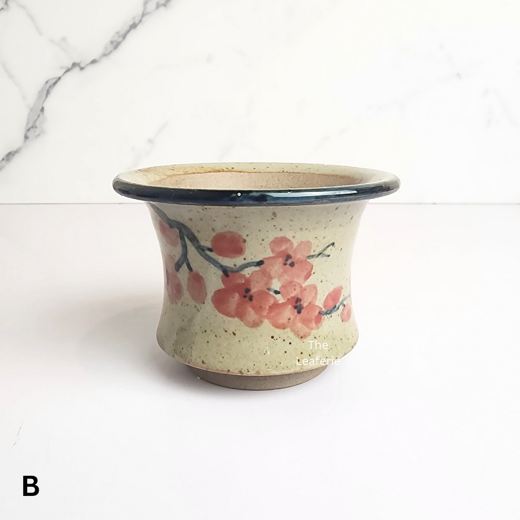 the Leferie petit allegra serie 5. 7 designs floral succulent pot