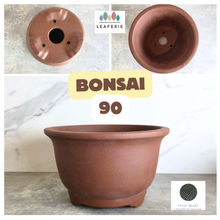 Load image into Gallery viewer,  bonsai pot Series 90 with 'Leaferie' branding . 3 sizes
