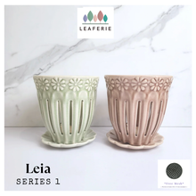 Load image into Gallery viewer, Leia Orchid Flowerpot with Tray (Series 1)

