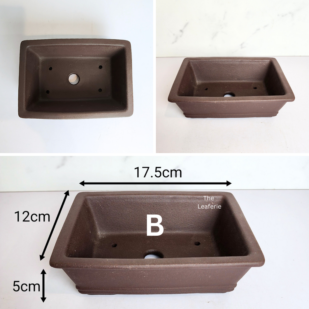 The Leaferie Bonsai series 55. 5 designs zisha material