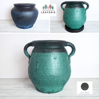 The LeaferieAzura flowerpot. ceramic material 2 designs
