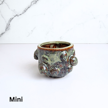 Load image into Gallery viewer, The Leaferie Maisie ceramic pot with 2 sizes. 
