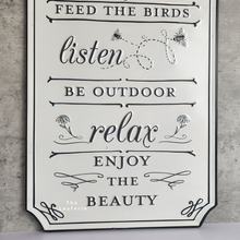 Load image into Gallery viewer, The Leaferie Garden Signage . metal material

