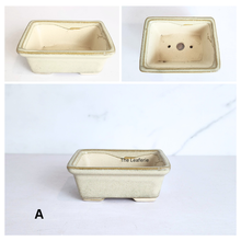 Load image into Gallery viewer, The Leaferie Bonsai 82 . rectangular bonsai pot. 4 colours. 
