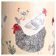 Load image into Gallery viewer, the Leaferie Noah chicken flowerpot. ceramic material
