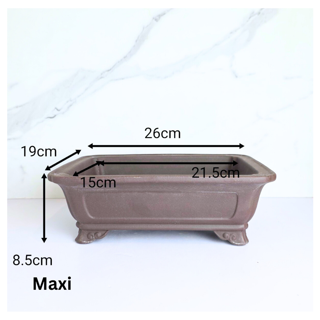 Bonsai Tally (Series 6) Rectangular Flowerpot
