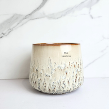 Load image into Gallery viewer, The leaferie Eggum beige ceramic pot
