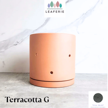 Load image into Gallery viewer, Terracotta Flowerpot G with Holes (3 sizes)
