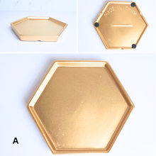 Load image into Gallery viewer, Hexagon trays (3 sizes)
