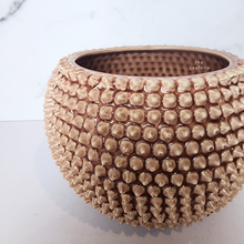 Load image into Gallery viewer, The Leaferie Shiloh Pink pokey ceramic pot
