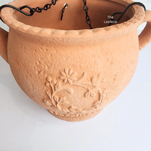 Load image into Gallery viewer, The Leaferie Yasmin Hanging terracotta kettle pot
