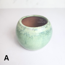 Load image into Gallery viewer, The Leaferie Petit Bonsai series 45. 5 colours ceramic pot for succulents
