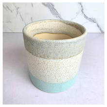Load image into Gallery viewer, The Leaferie delora flowerpot. ceramic 3 colors pot

