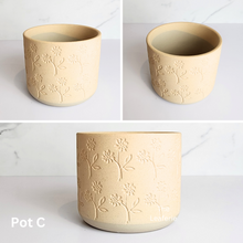Load image into Gallery viewer, The Leaferie Mini Pots (Series 10). 9 designs.Design C
