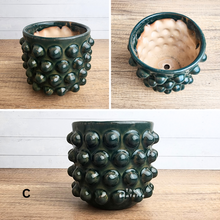 Load image into Gallery viewer, The Leaferie Mini Pots Series 8 . 9 designs ceramic pot.  Design C
