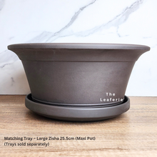 Load image into Gallery viewer, The Leaferie ZIsha Bonsai Pot Series 36. 2 sizes. 
