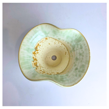 Load image into Gallery viewer, Kaiyo Leaferie Signature Ceramic planter with gold rim 
