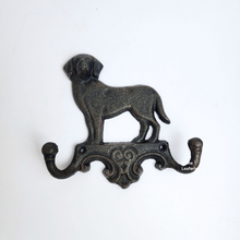 Load image into Gallery viewer, The Leaferie Cast Iron hook. cat and dog hook

