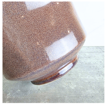 Load image into Gallery viewer, Sylvie Ceramic planter labeled 'Sylvie' on a gray surface with 'LEAFAERIE' 

