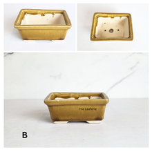 Load image into Gallery viewer, The Leaferie Bonsai 82 . rectangular bonsai pot. 4 colours. 
