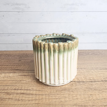 Load image into Gallery viewer, The Leaferie Olympia ice cream stick flowerpot. ceramic material
