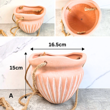 Load image into Gallery viewer, Lyon Terracotta Hanging pot (Series 3)
