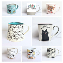 Load image into Gallery viewer, Olivier Mugs (Series 3) Cat and Dog designs

