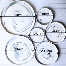 Load image into Gallery viewer, Marbled Ceramic Trays (6 Sizes)

