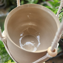 Load image into Gallery viewer, The Leaferie Lyon Hanging pot Series 15. with string and no drainage hole
