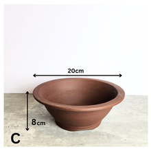 Load image into Gallery viewer, Bonsai Flowerpot (Series 39) 3 Sizes
