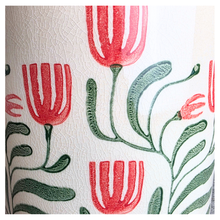 Load image into Gallery viewer, Emmett Decorative pot with floral design on a marble surface, featuring the brand 'LEAVERIE'.
