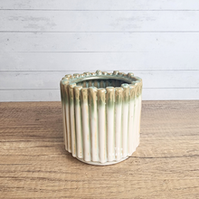 Load image into Gallery viewer, The Leaferie Olympia ice cream stick flowerpot. ceramic material
