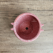 Load image into Gallery viewer, The Leaferie Liora pink flowerpot. ceramic material
