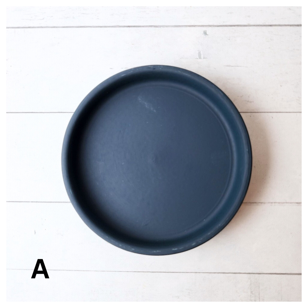 Petit Round Ceramic Trays 9cm (For Petit Pots Series)