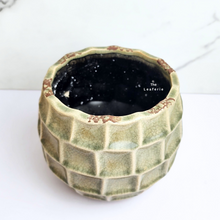 Load image into Gallery viewer, The Leaferie Roshan flowerpot. ceramic material
