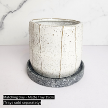 Load image into Gallery viewer, The Leaferie Britt ceramic pot.
