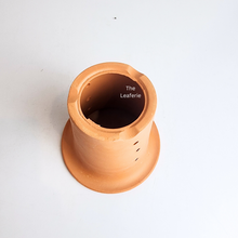 Load image into Gallery viewer, Luiz Hollow Terracotta Flowerpot with holes (Suitable for Orchid)
