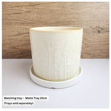 Load image into Gallery viewer, Saffron Flowerpot (2 sizes)
